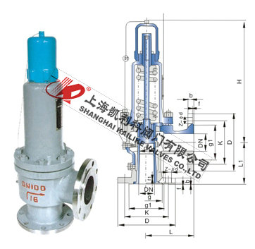 A41H、A41Y彈簧微啟封閉式安全閥